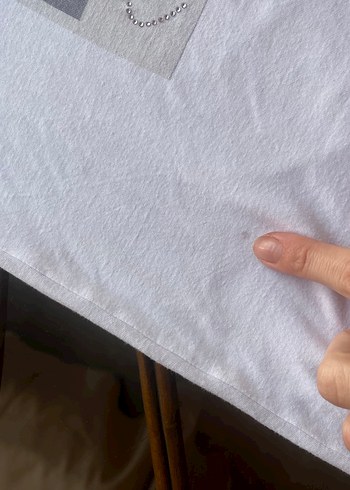 Y2k 2000s tişört pullu simli - Görsel 5