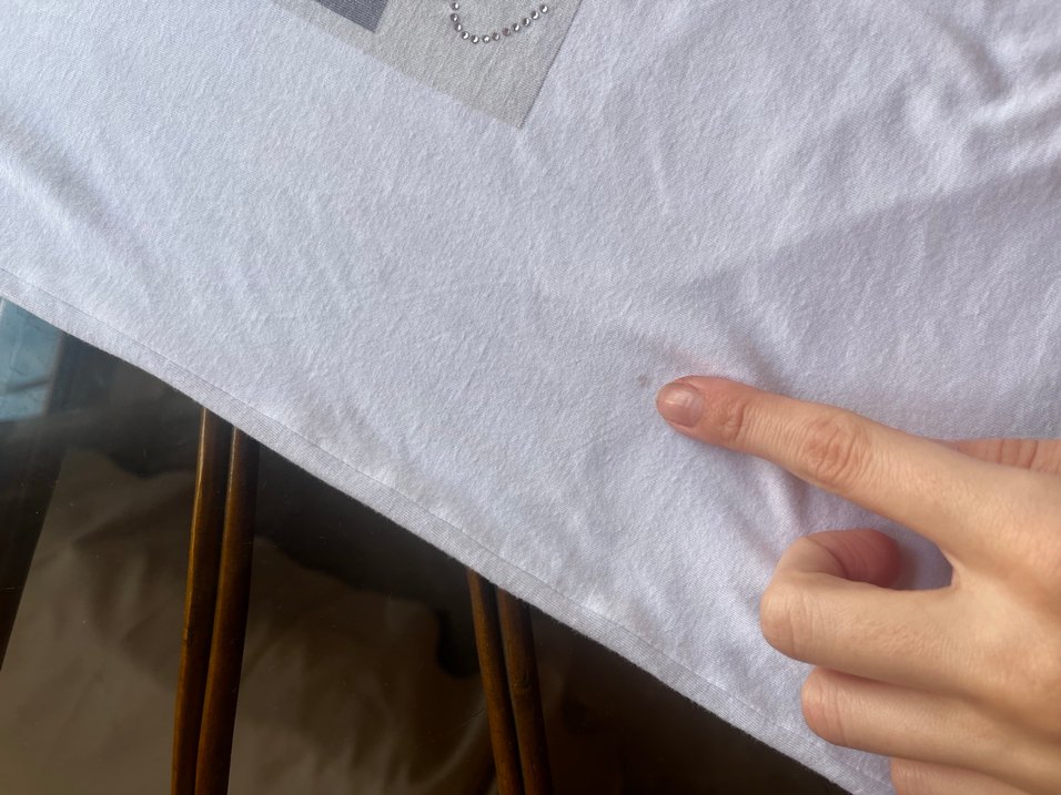 Y2k 2000s tişört pullu simli - Görsel 5