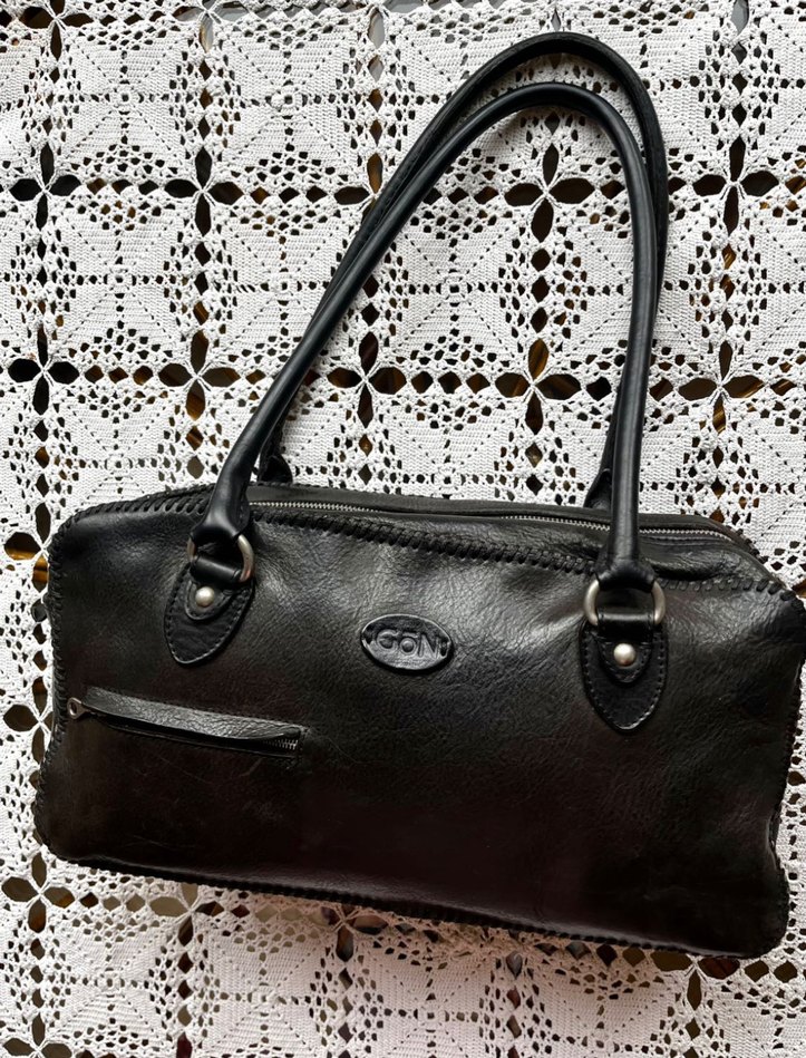 Gön deri orijinal çanta - Görsel 2