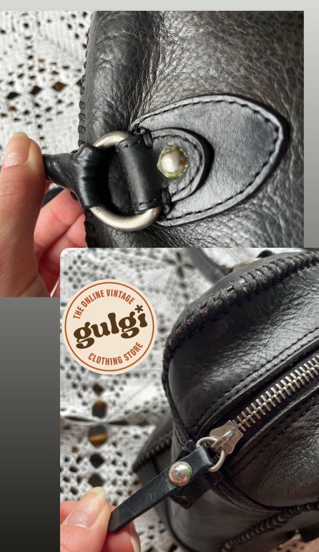 Gön deri orijinal çanta - Görsel 5