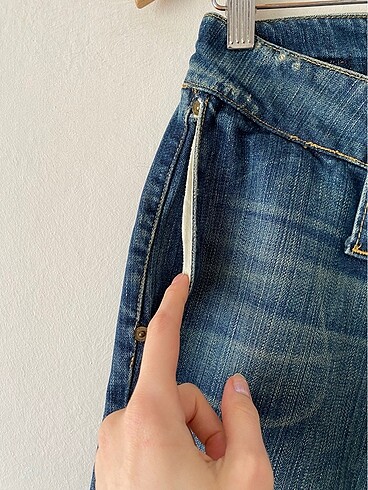 m Beden mavi Renk Fornarina y2k 2000ler jean