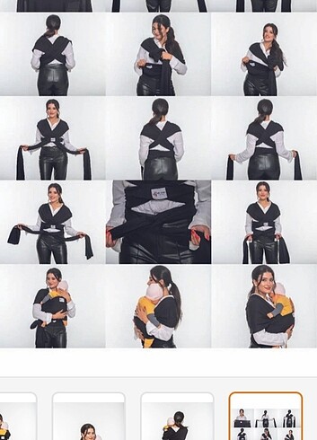 Beden Wrap Siyah Sling