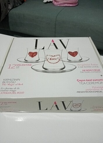 Lav 12'li Çay Seti 