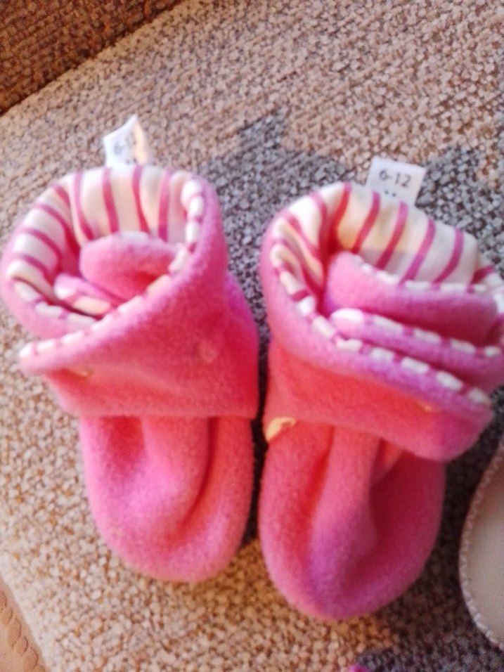 Kız Çocuk Pastel Renkli Örgü Çorap Seti - Görsel 4