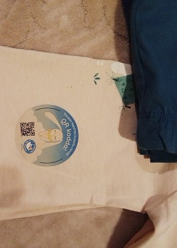 Beyaz Baskılı Uzun Kollu Bebek Takımı - Görsel 3