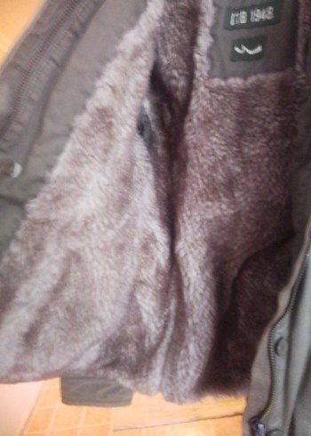 asker yeşili  Kadın Street Style Midi Ceket - Görsel 2