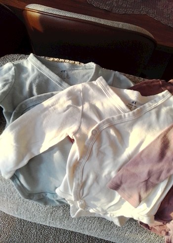 Bebek Kız Uzun Kollu Beyaz Body - Görsel 3