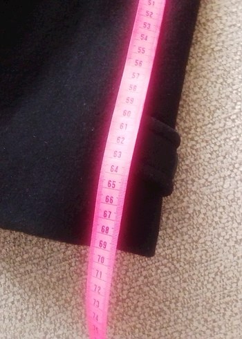 Düğmeli Siyah Erkek Midi Kaban - Görsel 9