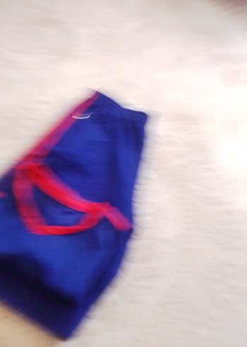 Erkek Mavi Kırmızı Şeritli Rahat Pijama Takımı - Görsel 5