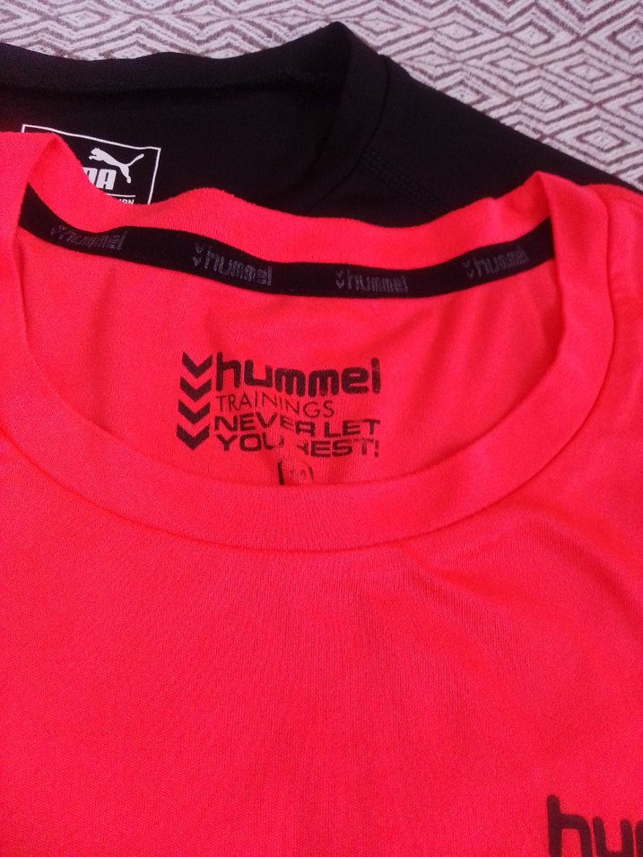 Pembe Slim Fit Kısa Kollu Spor Tişört - Görsel 3