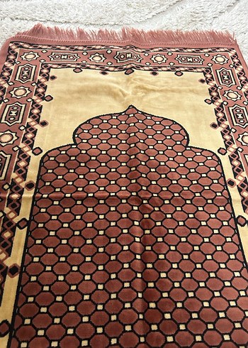 Kahverengi Desenli Geleneksel seccade - Görsel 2