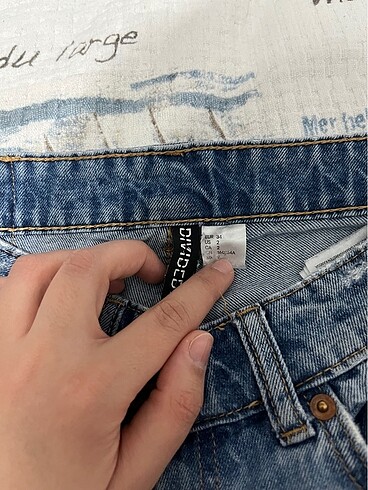 xs Beden mavi Renk Hm mom jean
