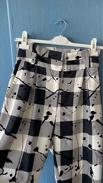 kumaş klasik pantolon - Görsel 4