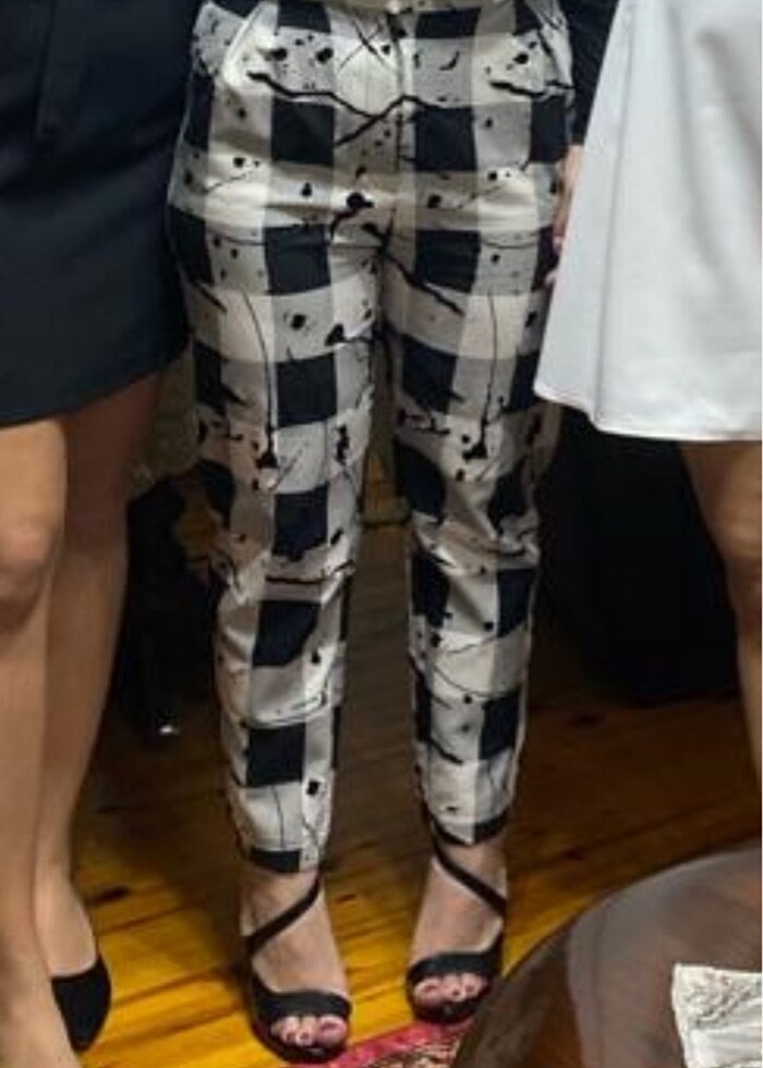 kumaş klasik pantolon - Görsel 5