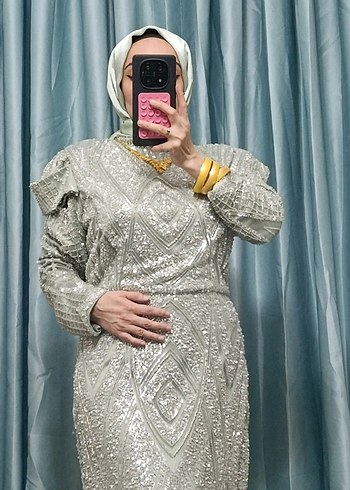 küf yeşili abiyemiz 
1500 kir@lk. satılık 3500 - Görsel 3