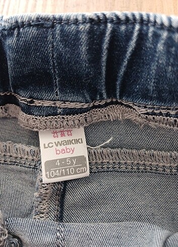 Beli lastikli jean - Görsel 3