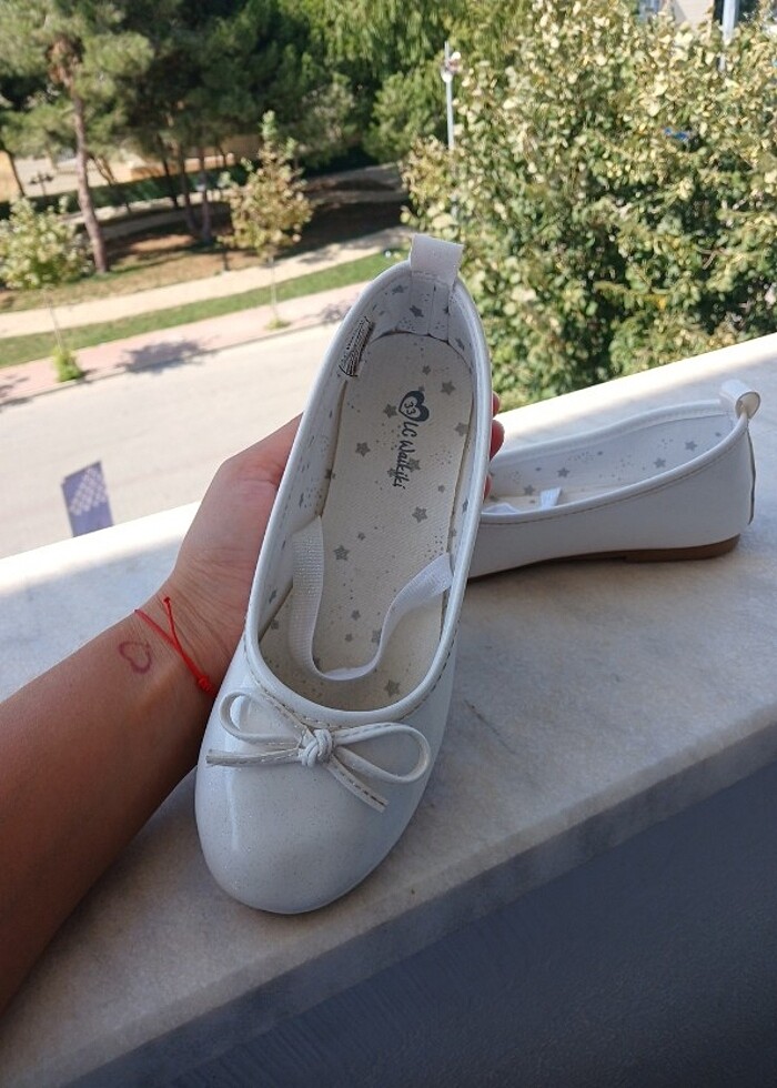 Lcw beyaz Babet  - Görsel 3