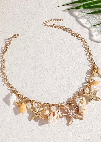 Zara Plaj Deniz yıldız charm kolye