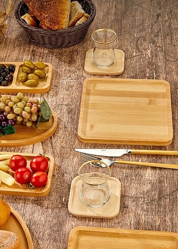 Beden Bambu kahvaltı takımı