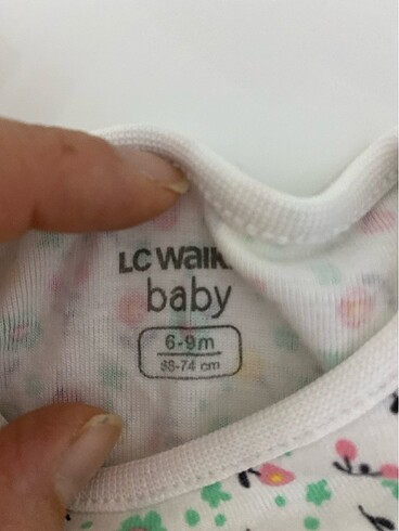 LC Waikiki Lcw bebek zıbın çıtçıtlı body