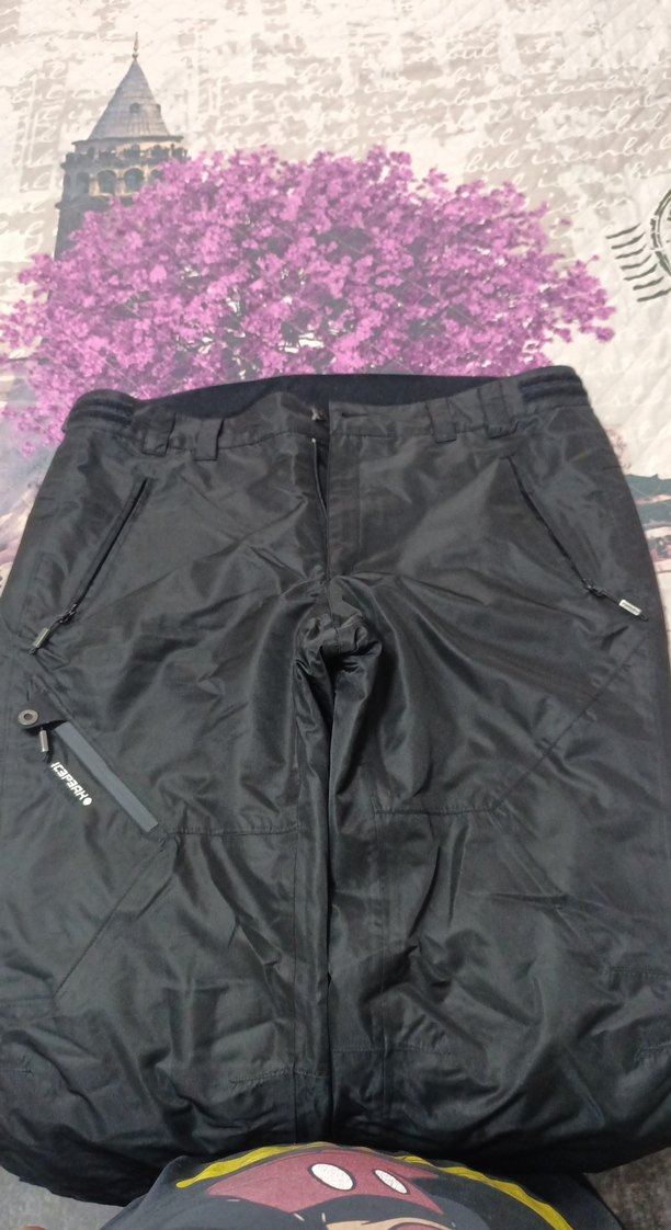 Erkek Siyah Rahat Kesim Kayak Pantolonu - Görsel 2