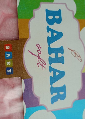 Pembe Baskılı Bebek Battaniyesi - Görsel 8