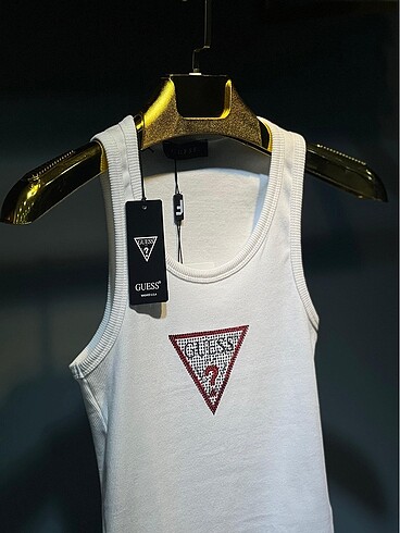 Guess Guess askılı taşlı üst