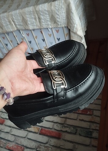 36 Beden Loafer ayakkabı