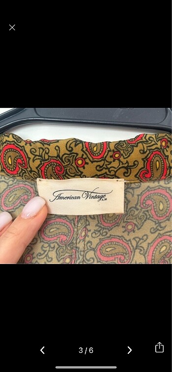 s Beden American Vintage Marka İnce Ceket