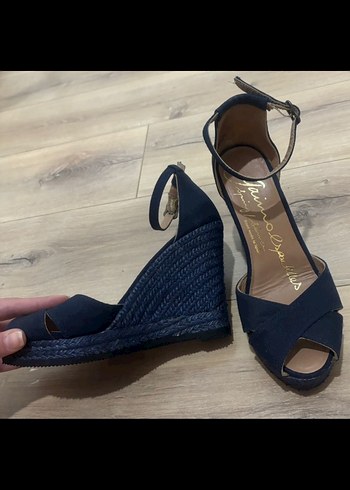 Dolgu Topuk Espadril - Görsel 5