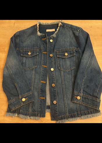 Stefanel Kadın Denim Ceket