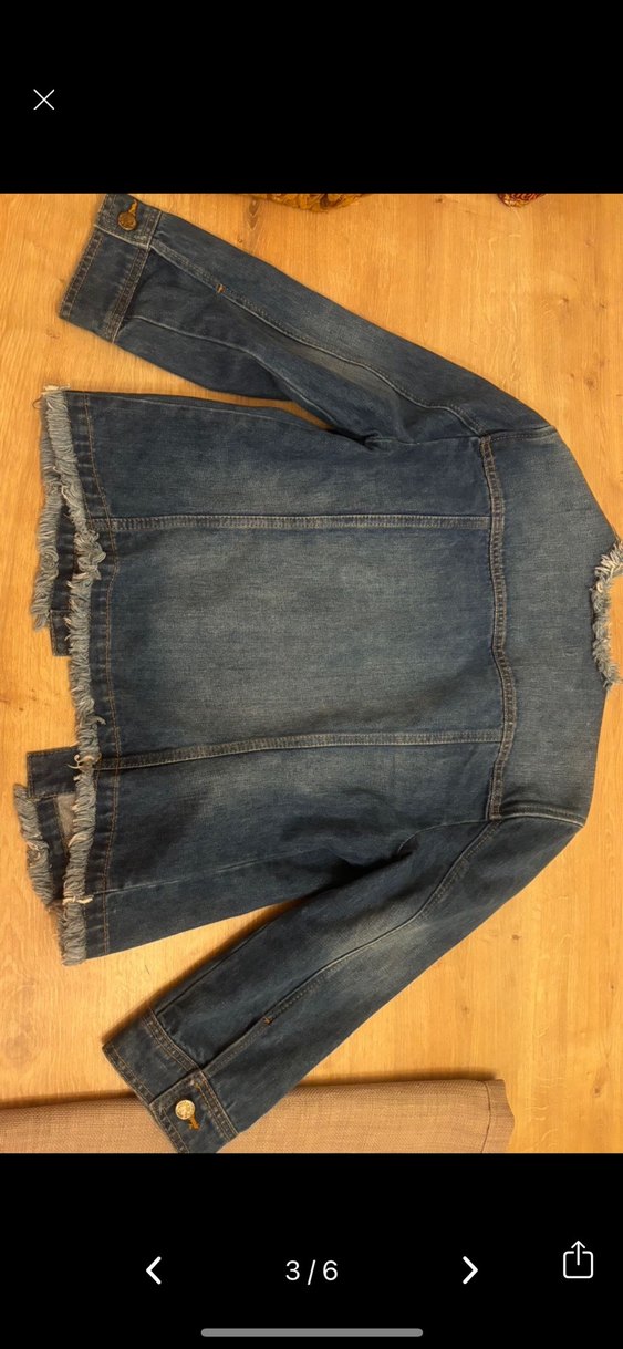 Stefanel Kadın Denim Ceket - Görsel 3