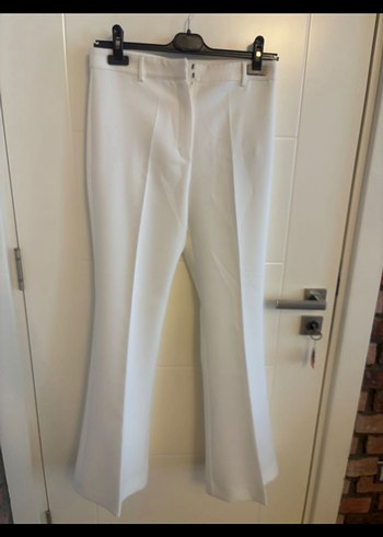 Beymen Collection Beyaz Abiye Pantolon - Görsel 7