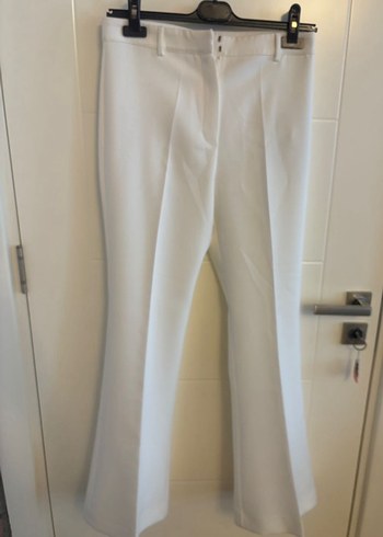 Beymen Collection Beyaz Abiye Pantolon - Görsel 9