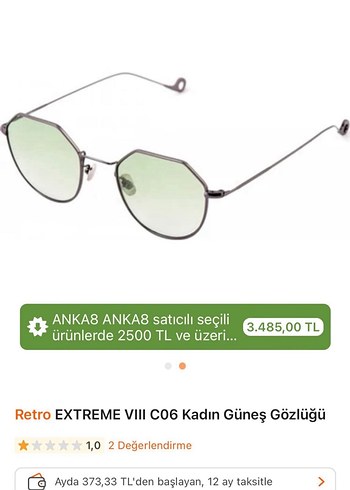 Retro Marka Kadın Güneş Gözlüğü - Görsel 7