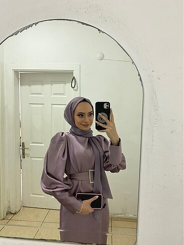 s Beden Özel tasarım saten elbise