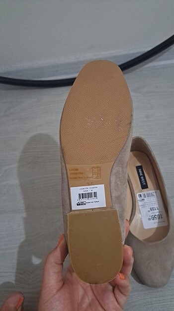 36 Beden Nine west kısa topuklu ayakkabı