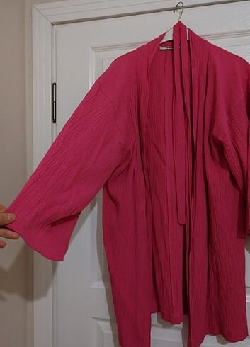 Trendyol & Milla Pembe kimono takım