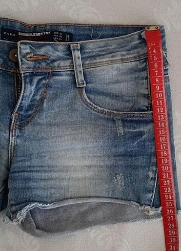 34 Beden ZARA YIRTIK ŞORT
