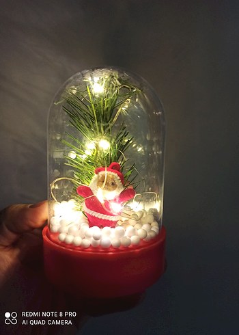 Kırmızı Mini Noel Figürü - Görsel 2