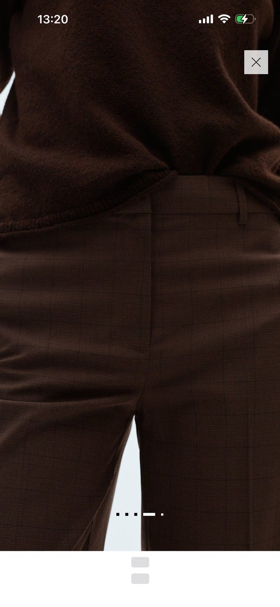 Kahverengi Kadın Kumaş Pantolon - Görsel 4