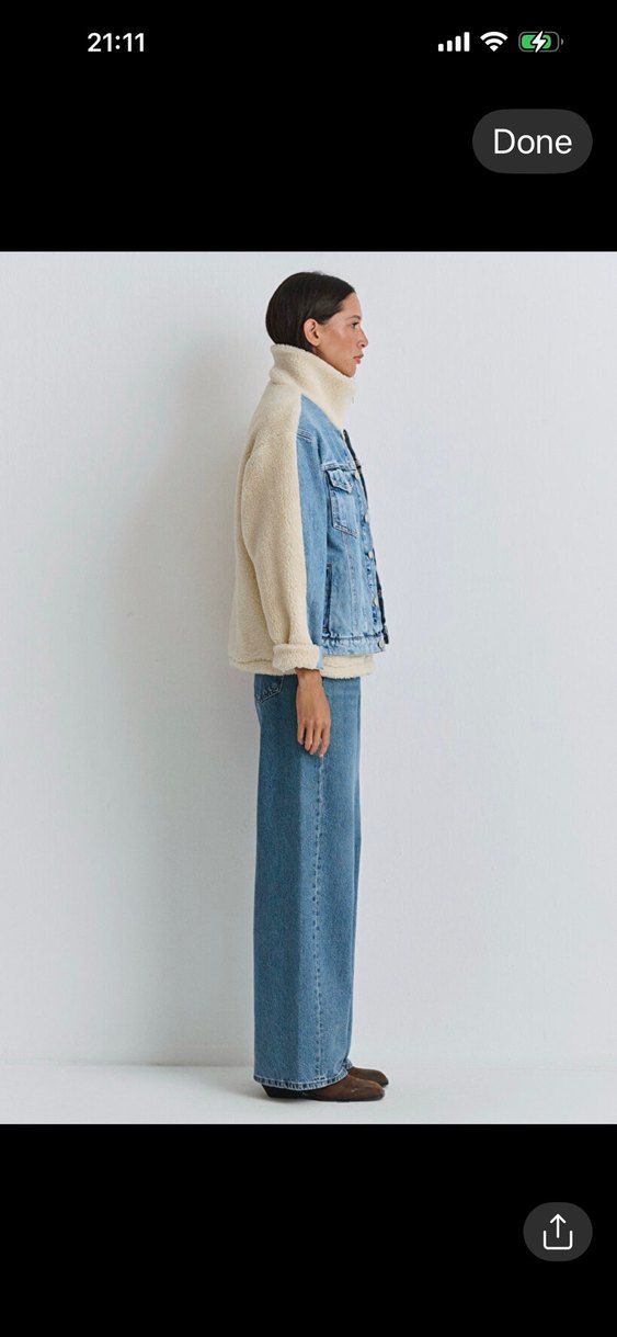 Gri Kot Uzun Kışlık Kadın Ceket - Görsel 4