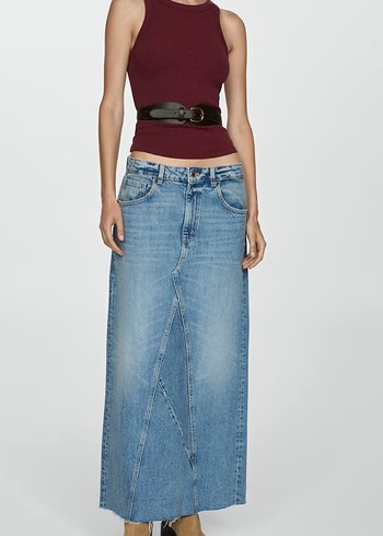 Bordo Deri Kemerli Kadın Atlet - Görsel 2