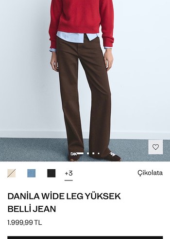 Kadın Kahverengi Süet Geniş Paça Pantolon - Görsel 5