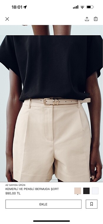 Zara #ZARA #Şort