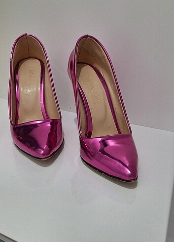 35 Beden mor Renk Rugan stiletto