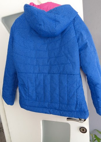 T-Box Mavi Fermuarlı Mont - Görsel 3