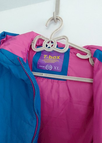 T-Box Mavi Fermuarlı Mont - Görsel 2