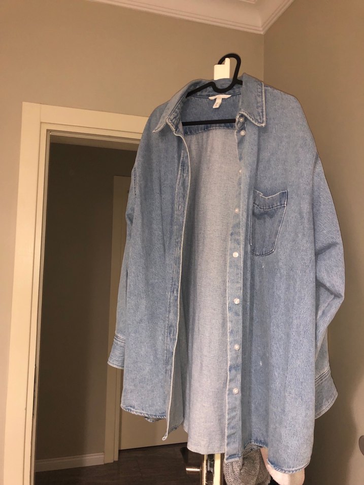 H&M Oversize Kadın Ceket - Görsel 5