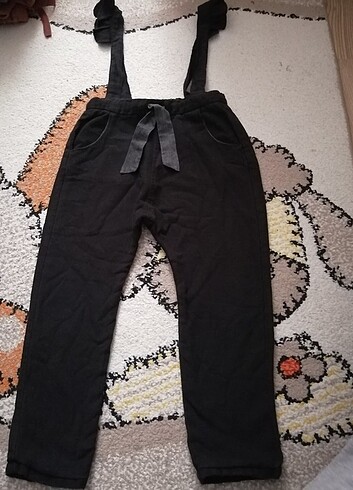 6 Yaş Beden siyah Renk Zara salopet pantolon